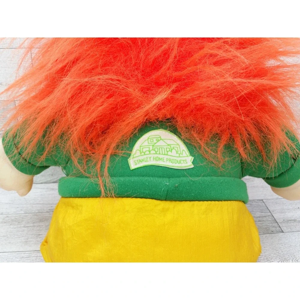 1993 International Silver Co. Germ-Troll Plush Toy Stuffed Doll Germ Troll